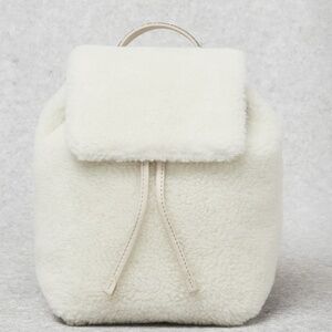 NWT Virgin Wool Backpack